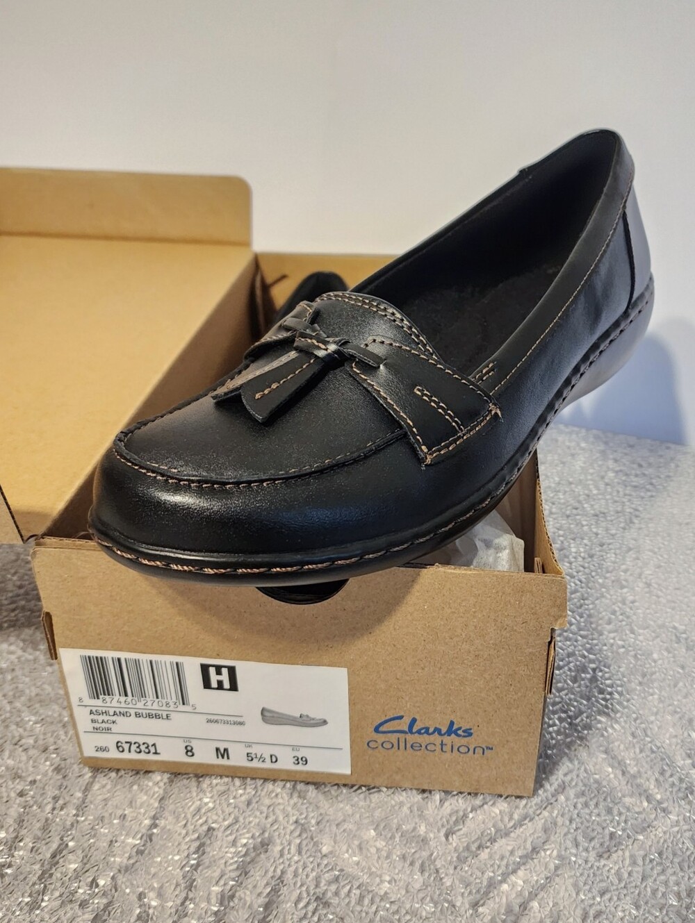 Clarks Loafer Shoes Women 8 Ashland Bubble - Picture 7 of 8